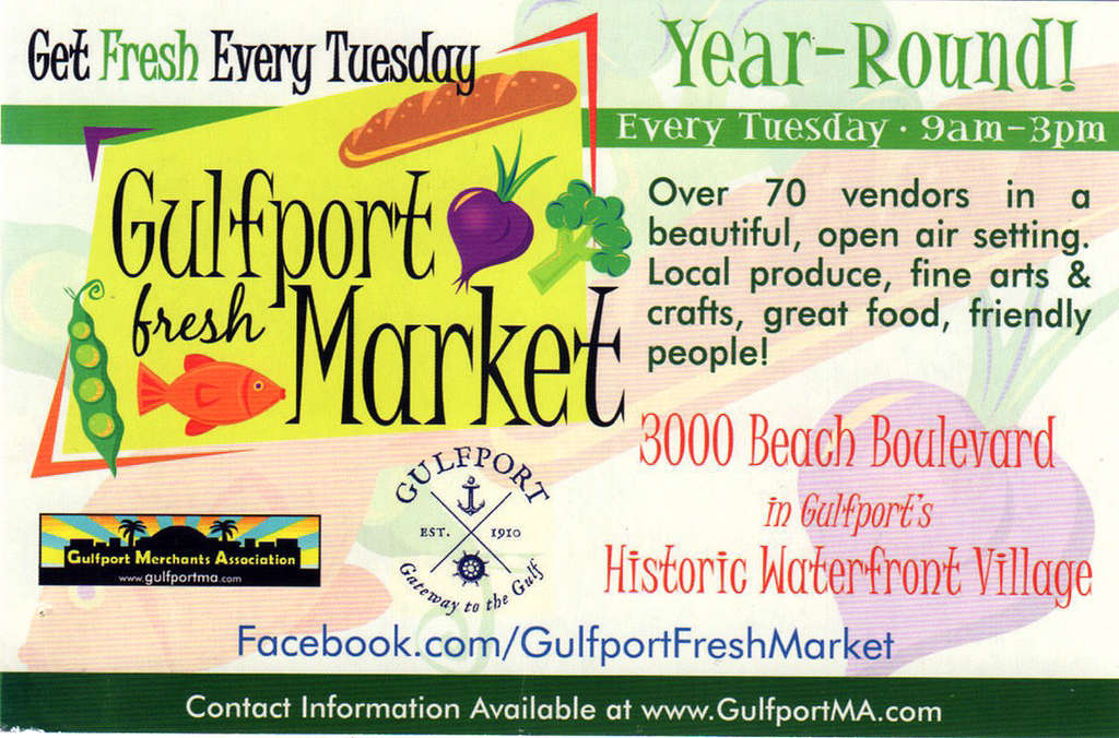 Gulfport Market sign