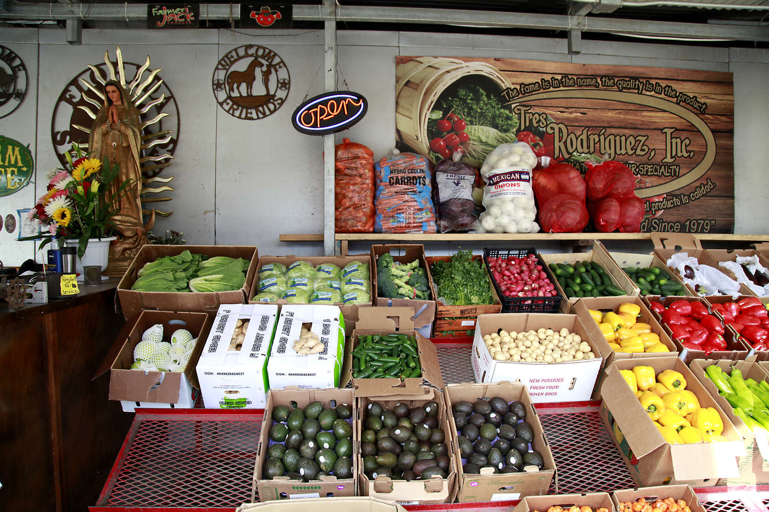 The Plant City Farm and Flea Market in Tampa
